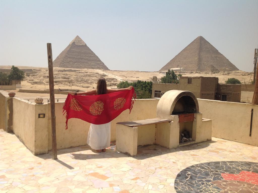 Pyramids Loft Homestay Kafret el-Gabal Dış mekan fotoğraf
